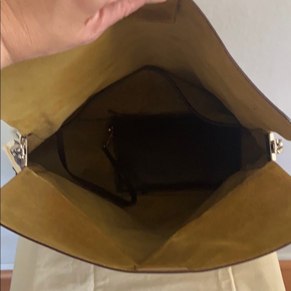 Celine Gourmette Leather Shoulder Handbag - Picture 3 of 13